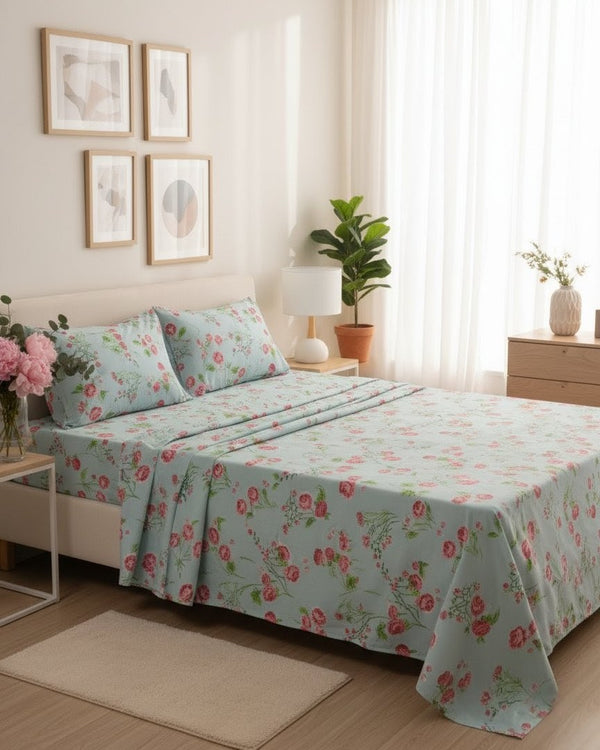 Blossom Bliss - Bedsheet