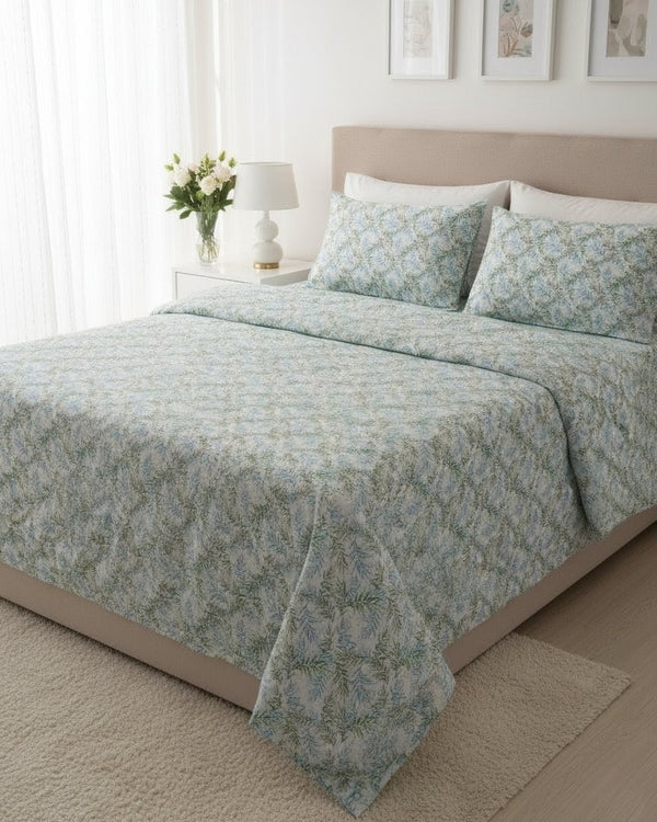 Tranquil Leaves - Bedsheet